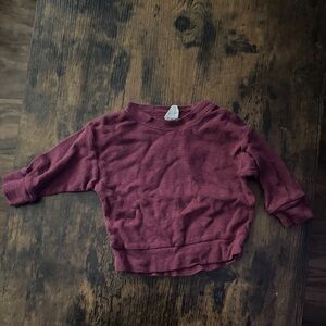 Kids Kate Quinn Maroon Long Sleeve Shirt